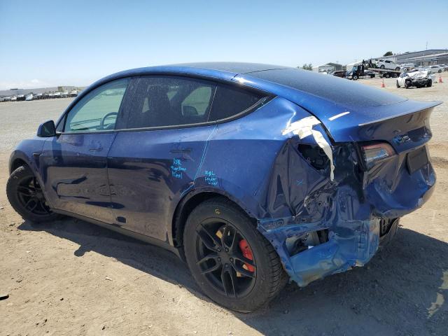 5YJYGDEF4MF277812 - 2021 TESLA MODEL Y ლურჯი ფოტო 2