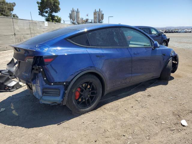 5YJYGDEF4MF277812 - 2021 TESLA MODEL Y ლურჯი ფოტო 3