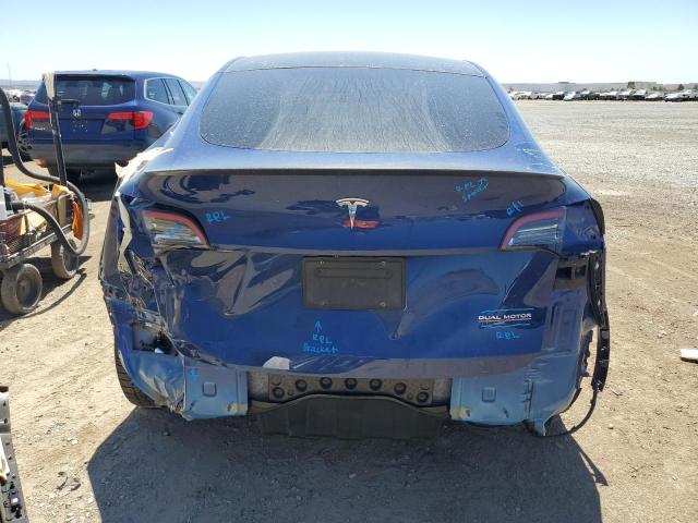 5YJYGDEF4MF277812 - 2021 TESLA MODEL Y ლურჯი ფოტო 6