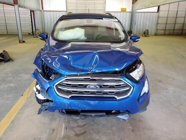 MAJ3S2KE4MC446044 - 2021 FORD ECOSPORT TITANIUM BLUE photo 5