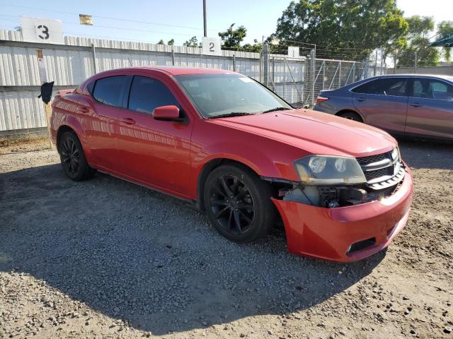 1C3CDZCB8EN189272 - 2014 DODGE AVENGER SXT RED photo 4