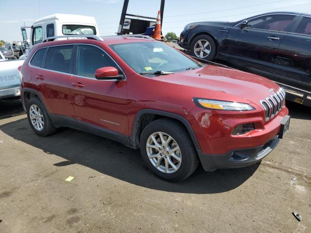 1C4PJMCS9GW143214 - 2016 JEEP CHEROKEE LATITUDE RED photo 4