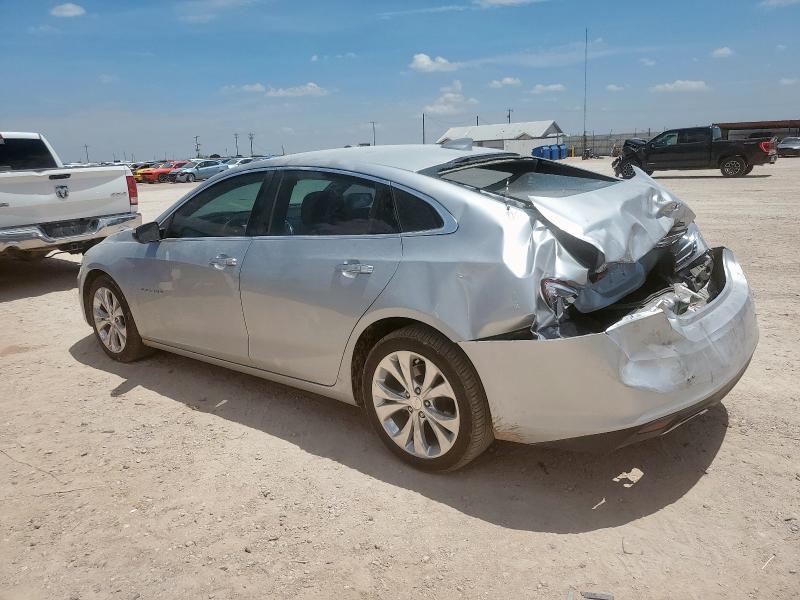 1G1ZH5SX8HF213013 - 2017 CHEVROLET MALIBU PREMIER ვერცხლისფერი ფოტო 2