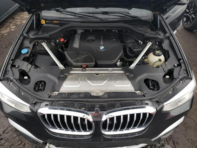 5UXTR9C56KLP77801 - 2019 BMW X3 XDRIVE30I GRAY photo 11