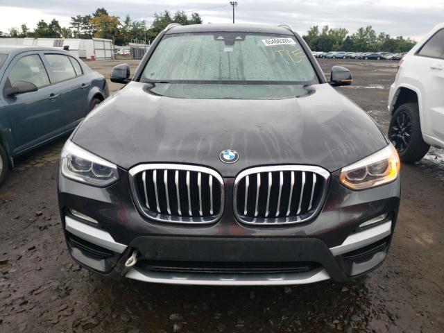 5UXTR9C56KLP77801 - 2019 BMW X3 XDRIVE30I GRAY photo 5