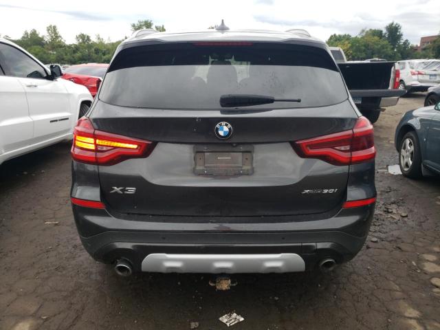 5UXTR9C56KLP77801 - 2019 BMW X3 XDRIVE30I GRAY photo 6