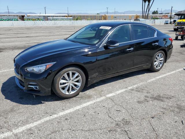 JN1AV7AR7EM700726 - 2014 INFINITI Q50 HYBRID PREMIUM BLACK photo 1