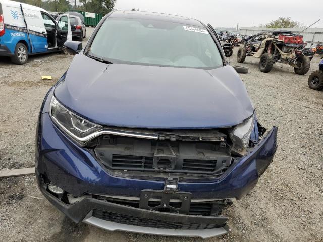 5J6RW2H81HL052818 - 2017 HONDA CR-V EXL BLUE photo 5