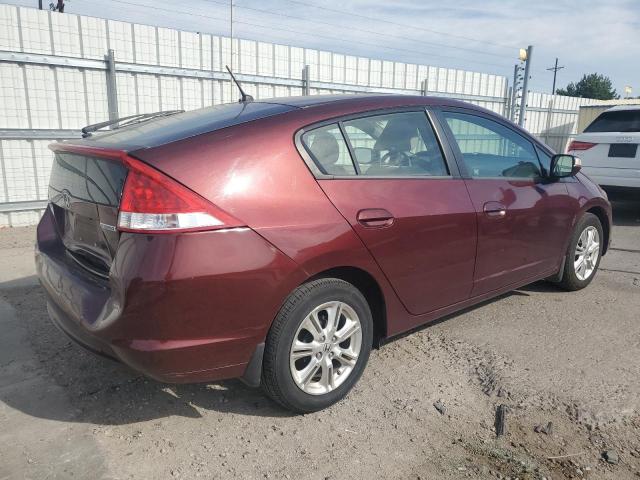 JHMZE2H76BS010088 - 2011 HONDA INSIGHT EX BURGUNDY photo 3