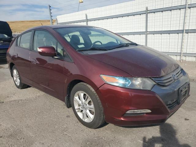 JHMZE2H76BS010088 - 2011 HONDA INSIGHT EX BURGUNDY photo 4