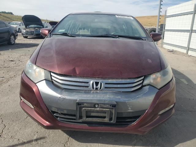 JHMZE2H76BS010088 - 2011 HONDA INSIGHT EX BURGUNDY photo 5