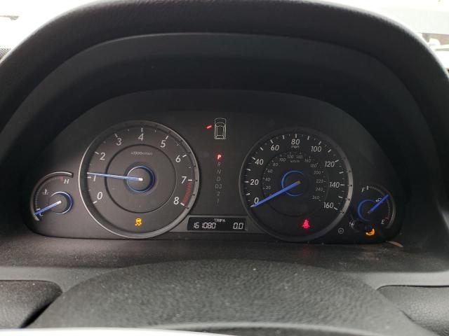 5J6TF3H5XCL005698 - 2012 HONDA CROSSTOUR EXL ნაცრისფერი ფოტო 9