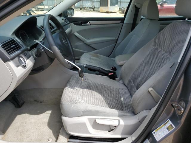 1VWAT7A35EC033091 - 2014 VOLKSWAGEN PASSAT S CHARCOAL photo 7