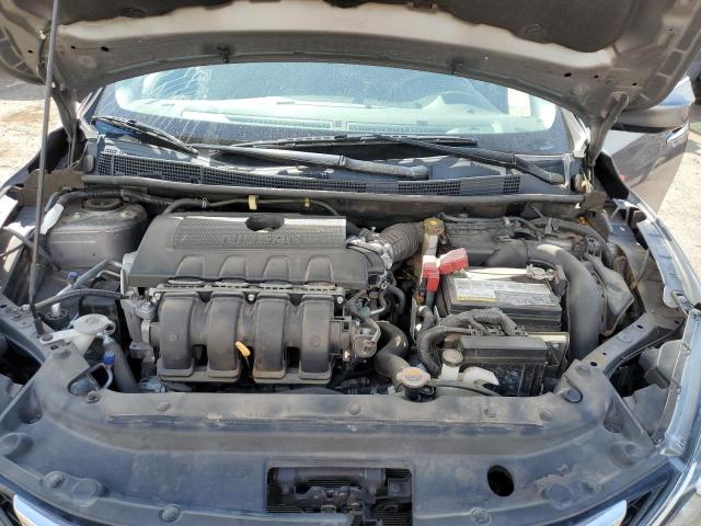 3N1AB7AP5HY304819 - 2017 NISSAN SENTRA S GRAY photo 11
