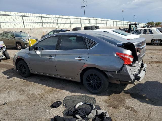 3N1AB7AP5HY304819 - 2017 NISSAN SENTRA S GRAY photo 2