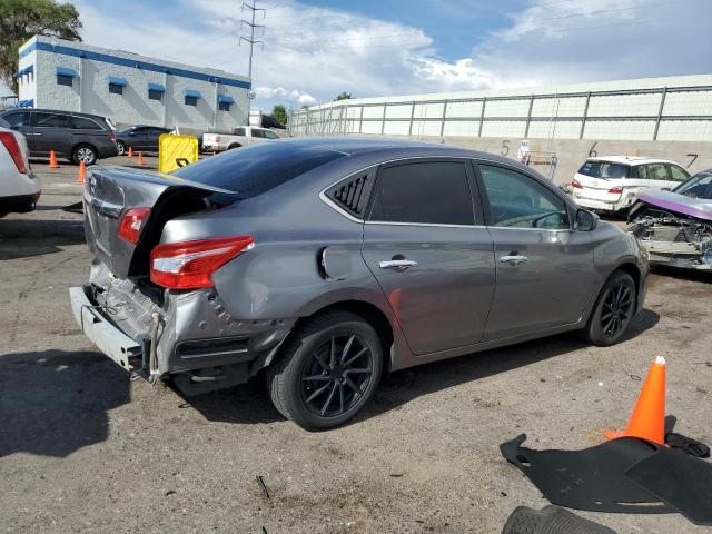 3N1AB7AP5HY304819 - 2017 NISSAN SENTRA S GRAY photo 3