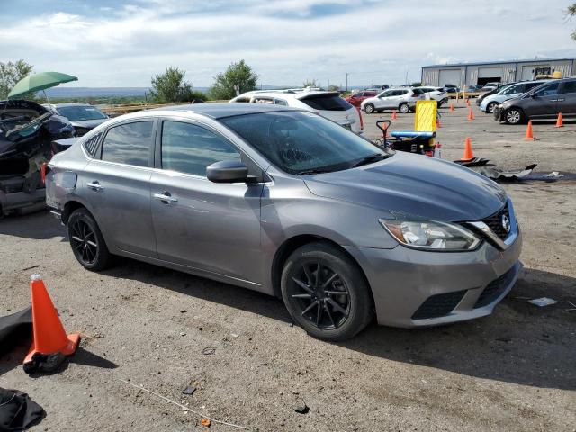 3N1AB7AP5HY304819 - 2017 NISSAN SENTRA S GRAY photo 4