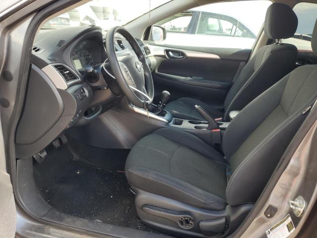 3N1AB7AP5HY304819 - 2017 NISSAN SENTRA S GRAY photo 7