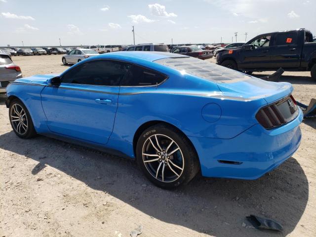 1FA6P8AM5H5229042 - 2017 FORD MUSTANG BLUE photo 2