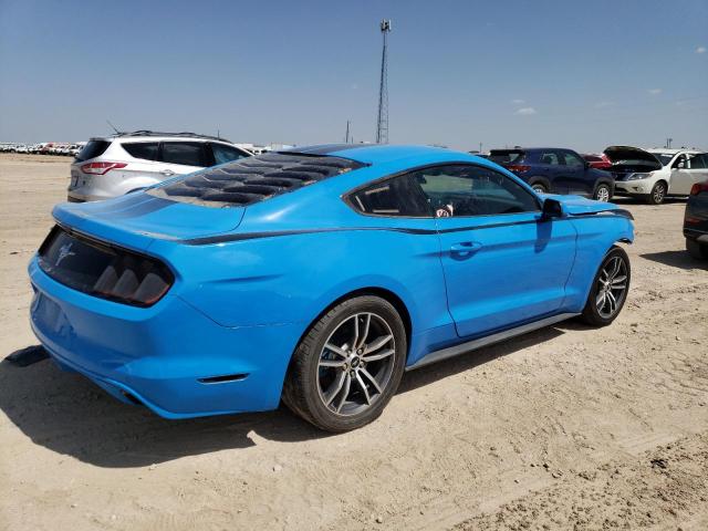 1FA6P8AM5H5229042 - 2017 FORD MUSTANG BLUE photo 3