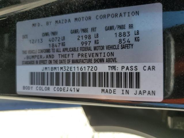 JM1BM1M32E1161720 - 2014 MAZDA 3 GRAND TOURING 黑色 照片 12