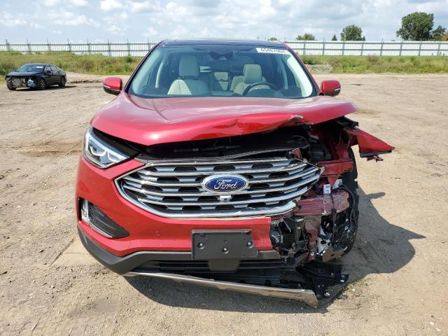 2FMPK4K99RBB25372 - 2024 FORD EDGE TITANIUM RED photo 5