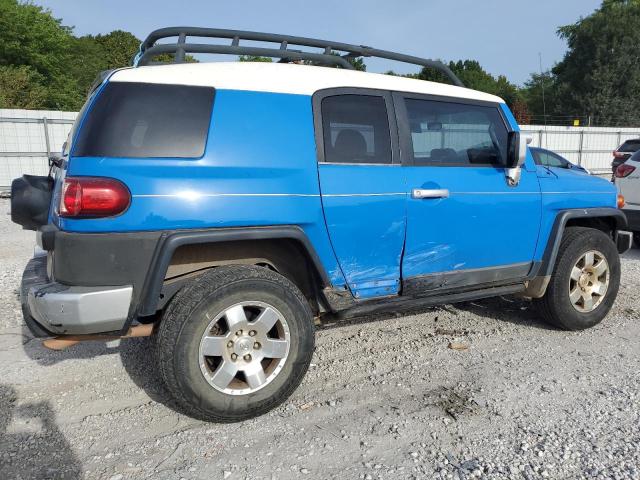 JTEBU11F370029049 - 2007 TOYOTA FJ CRUISER BLUE photo 3