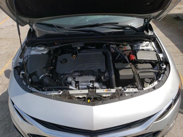 1G1ZG5ST3NF102834 - 2022 CHEVROLET MALIBU RS ვერცხლისფერი ფოტო 11