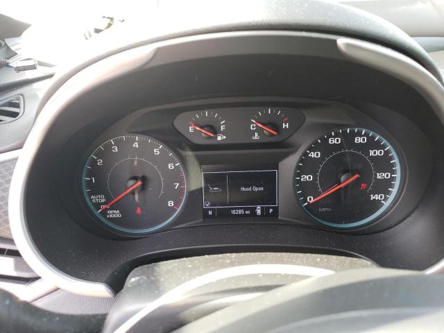 1G1ZG5ST3NF102834 - 2022 CHEVROLET MALIBU RS ვერცხლისფერი ფოტო 9