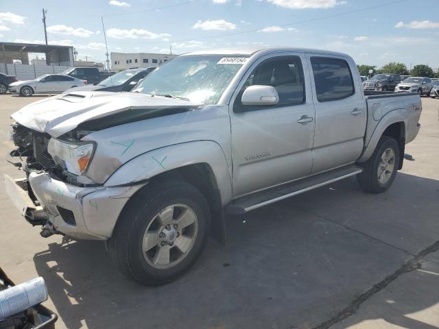 5TFJU4GN3DX044802 - 2013 TOYOTA TACOMA DOUBLE CAB PRERUNNER SILVER photo 1