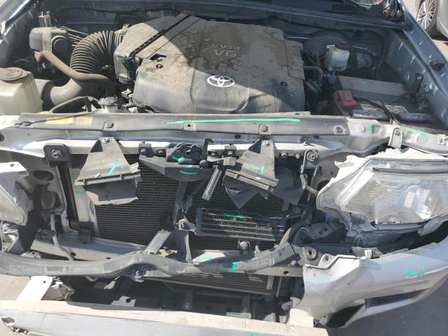 5TFJU4GN3DX044802 - 2013 TOYOTA TACOMA DOUBLE CAB PRERUNNER SILVER photo 11