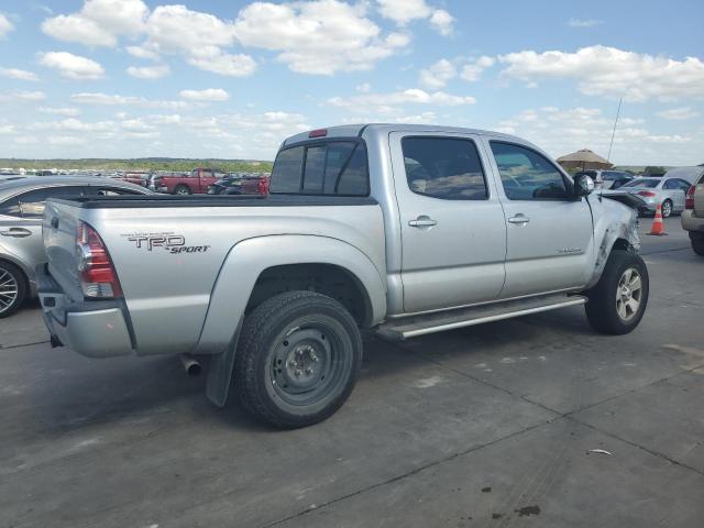 5TFJU4GN3DX044802 - 2013 TOYOTA TACOMA DOUBLE CAB PRERUNNER SILVER photo 3