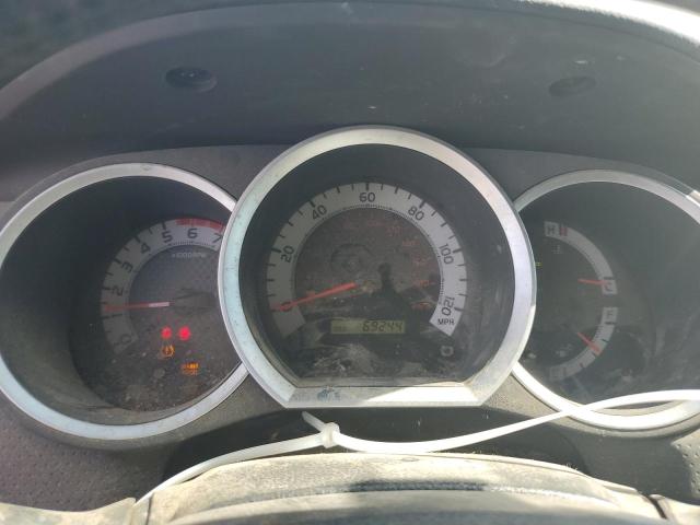 5TFJU4GN3DX044802 - 2013 TOYOTA TACOMA DOUBLE CAB PRERUNNER SILVER photo 9