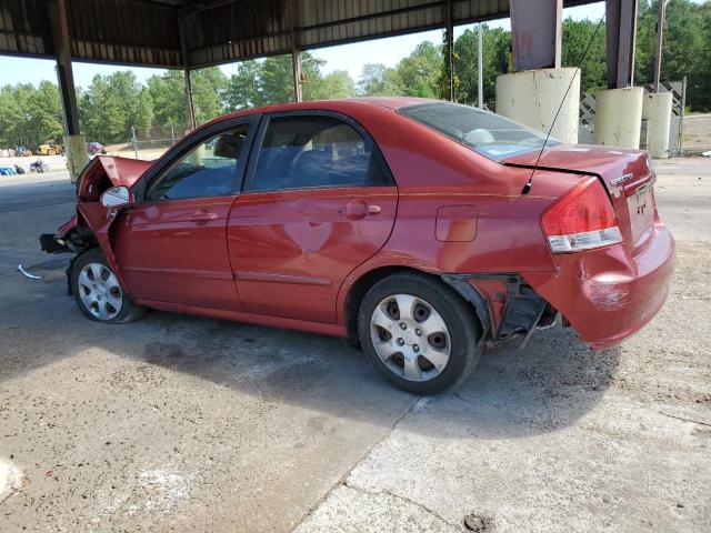 KNAFE221795655816 - 2009 KIA SPECTRA EX RED photo 2