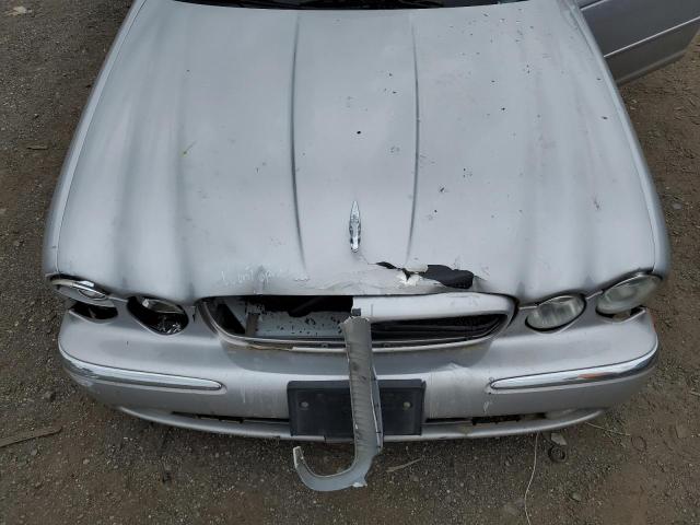 SAJEA73B94TG04454 - 2004 JAGUAR XJR S SILVER photo 11