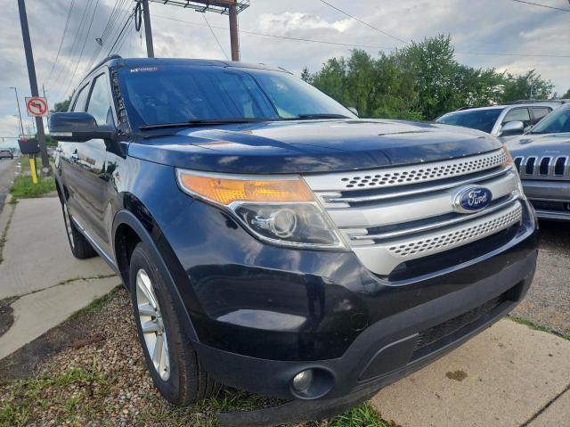 1FM5K8D81EGB97267 - 2014 FORD EXPLORER XLT BLACK photo 1