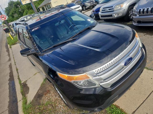 1FM5K8D81EGB97267 - 2014 FORD EXPLORER XLT BLACK photo 13