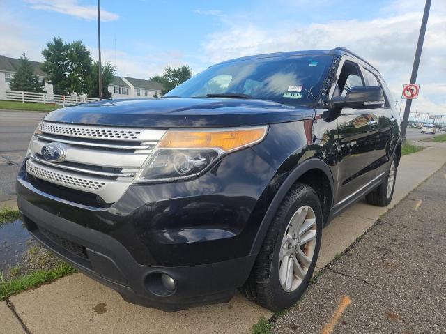 1FM5K8D81EGB97267 - 2014 FORD EXPLORER XLT BLACK photo 2