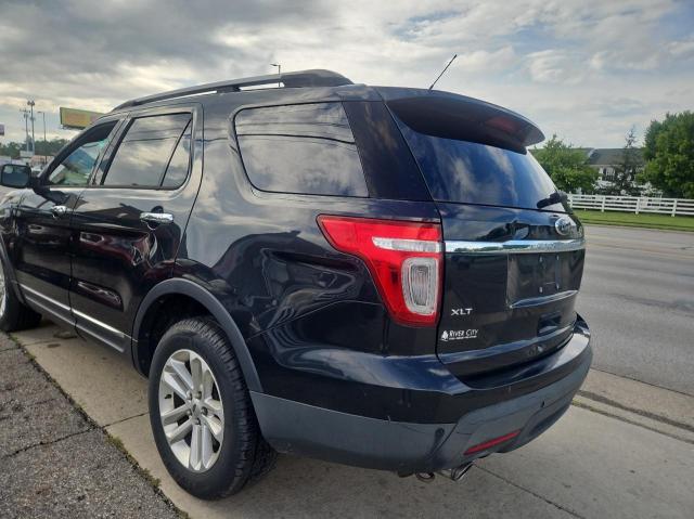 1FM5K8D81EGB97267 - 2014 FORD EXPLORER XLT BLACK photo 3