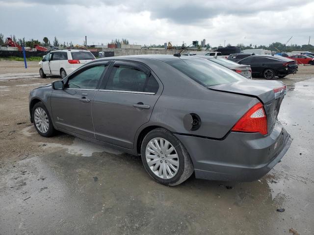 3FADP0L33CR360148 - 2012 FORD FUSION HYBRID GRAY photo 2