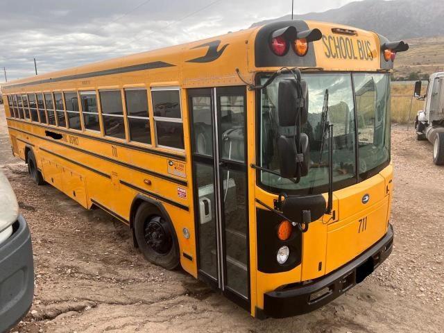 1BABNBXA4CF286144 - 2012 BLUE BIRD SCHOOL BUS YELLOW photo 1