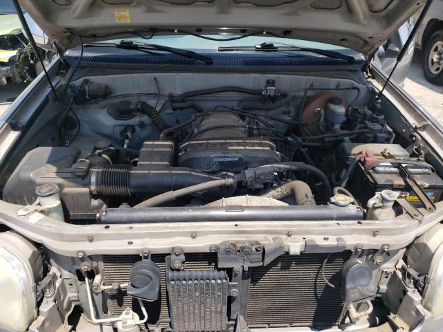 5TBRT34172S275411 - 2002 TOYOTA TUNDRA ACCESS CAB ვერცხლისფერი ფოტო 11