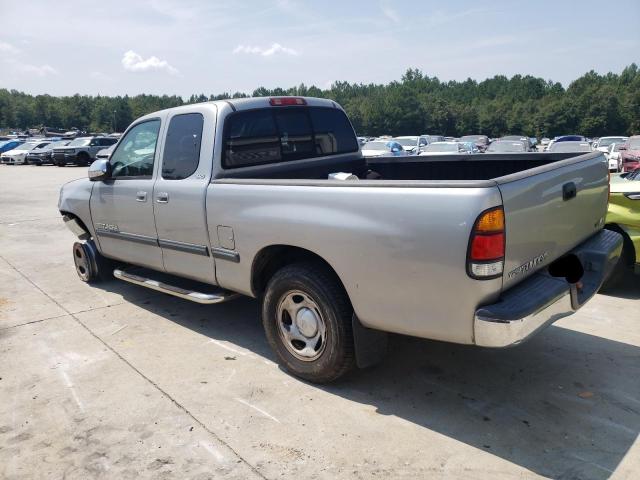 5TBRT34172S275411 - 2002 TOYOTA TUNDRA ACCESS CAB SILVER photo 2