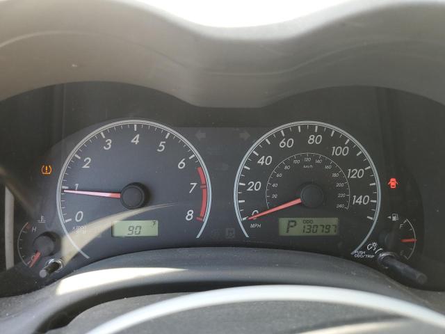 JTDBU4EE5AJ063261 - 2010 TOYOTA COROLLA BASE Biały zdjęcie 9