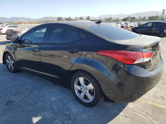 5NPDH4AE8DH346754 - 2013 HYUNDAI ELANTRA GLS BLACK photo 2