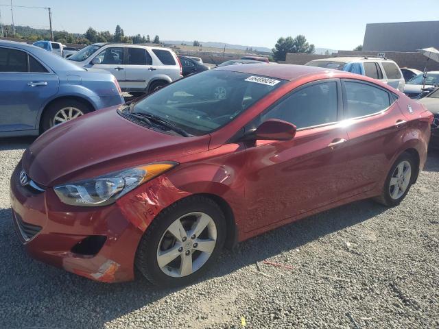 5NPDH4AE1DH281861 - 2013 HYUNDAI ELANTRA GLS RED photo 1