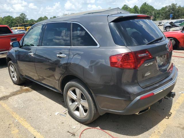 2HNYD2H69BH533677 - 2011 ACURA MDX TECHNOLOGY GRAY photo 2