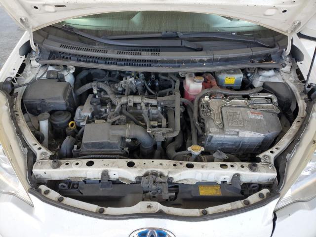 JTDKDTB3XD1555902 - 2013 TOYOTA PRIUS C WHITE photo 11