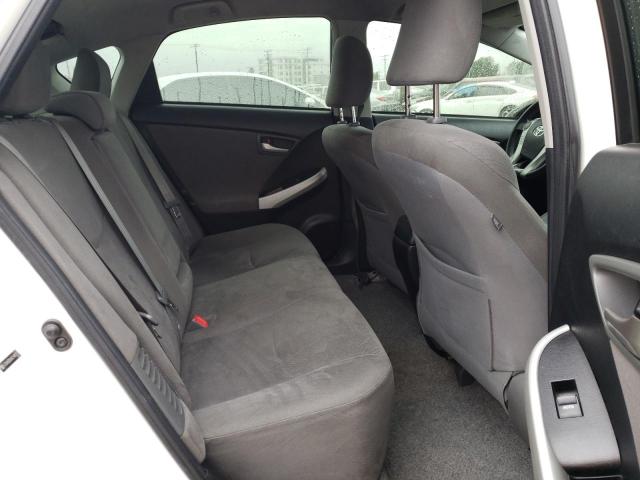 JTDKN3DUXC5480113 - 2012 TOYOTA PRIUS WHITE photo 10
