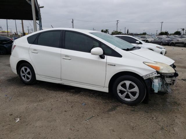 JTDKN3DUXC5480113 - 2012 TOYOTA PRIUS WHITE photo 4